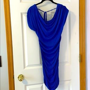 Royal blue dress
